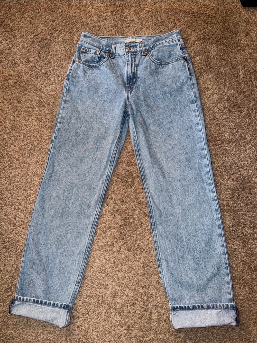 Levi’s Low Pro Straight Jeans size 27 vintage wash